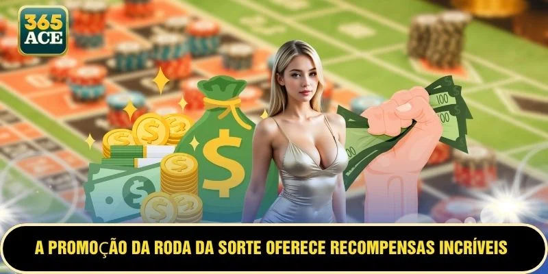 A promoção da Roda da Sorte oferece recompensas incríveis para os membros