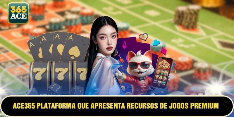 ACE365 plataforma que apresenta recursos de jogos premium