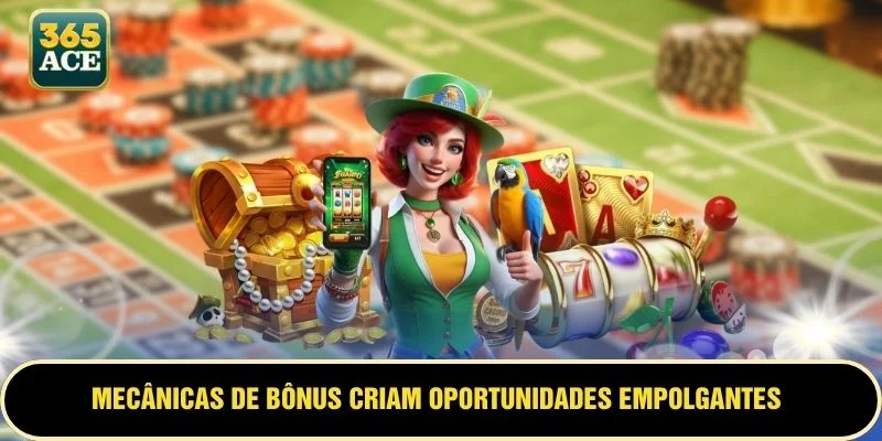 Mecânicas de bônus criam oportunidades empolgantes