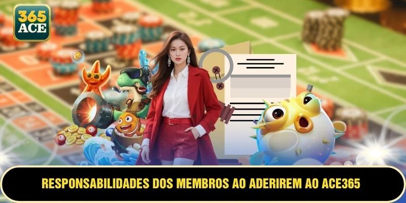 Responsabilidades dos membros ao aderirem ao ACE365
